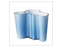 Aalto Blue White vase
