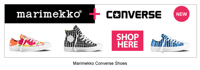 NEW! Marimekko Converse Shoes