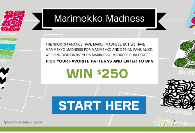Marimekko Madness, Win $250!