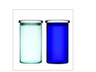 Cobalt & Water Green Jars