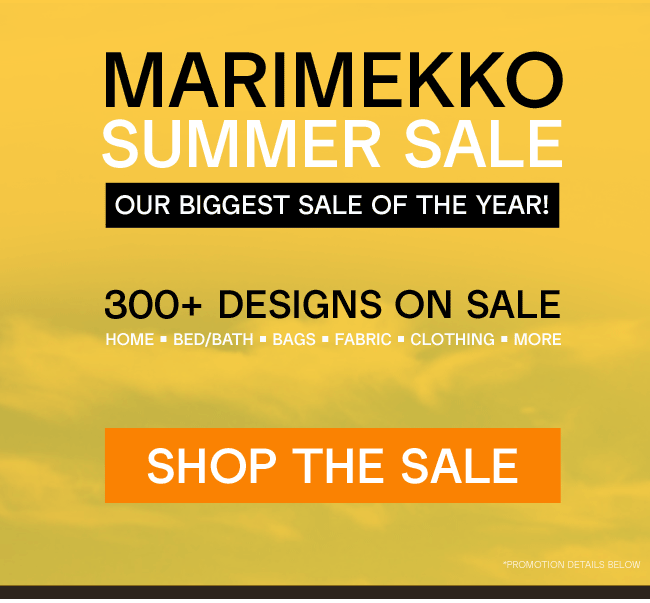 Marimekko Sale! Biggest sale of the year