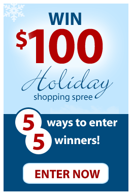 Win a $100 Shopping Spree!