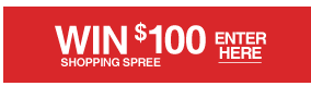 Win $100 Shopping Spree!