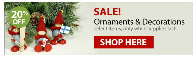Holiday Decorations on Sale!